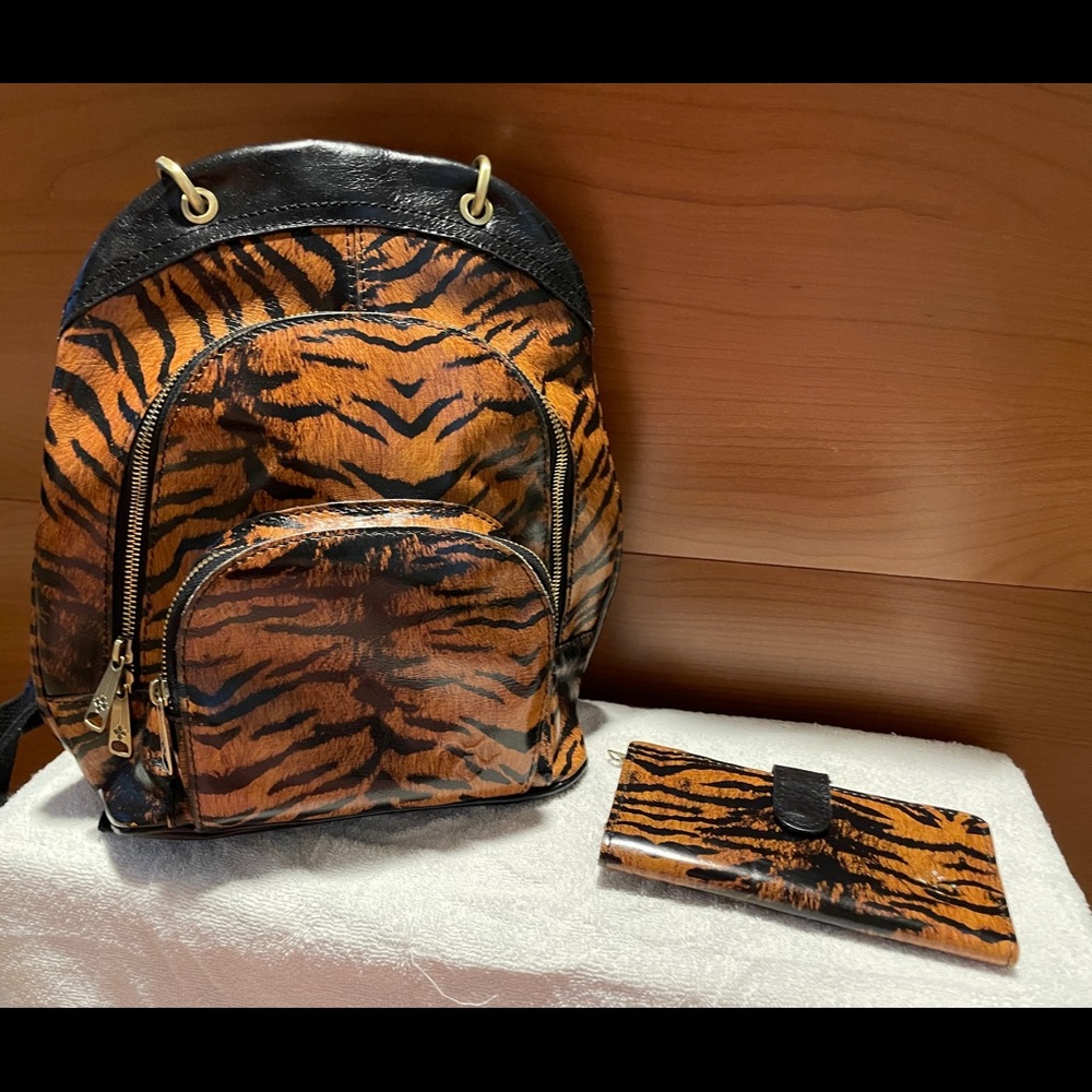 Patrica Nash backpack and wallet